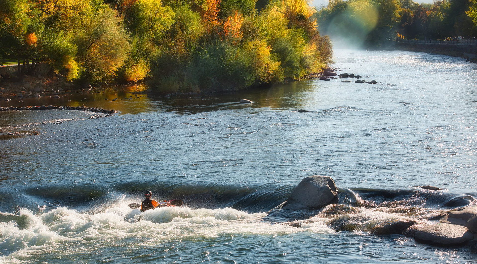 Truckee River kayaker - Scott Mortimore photo