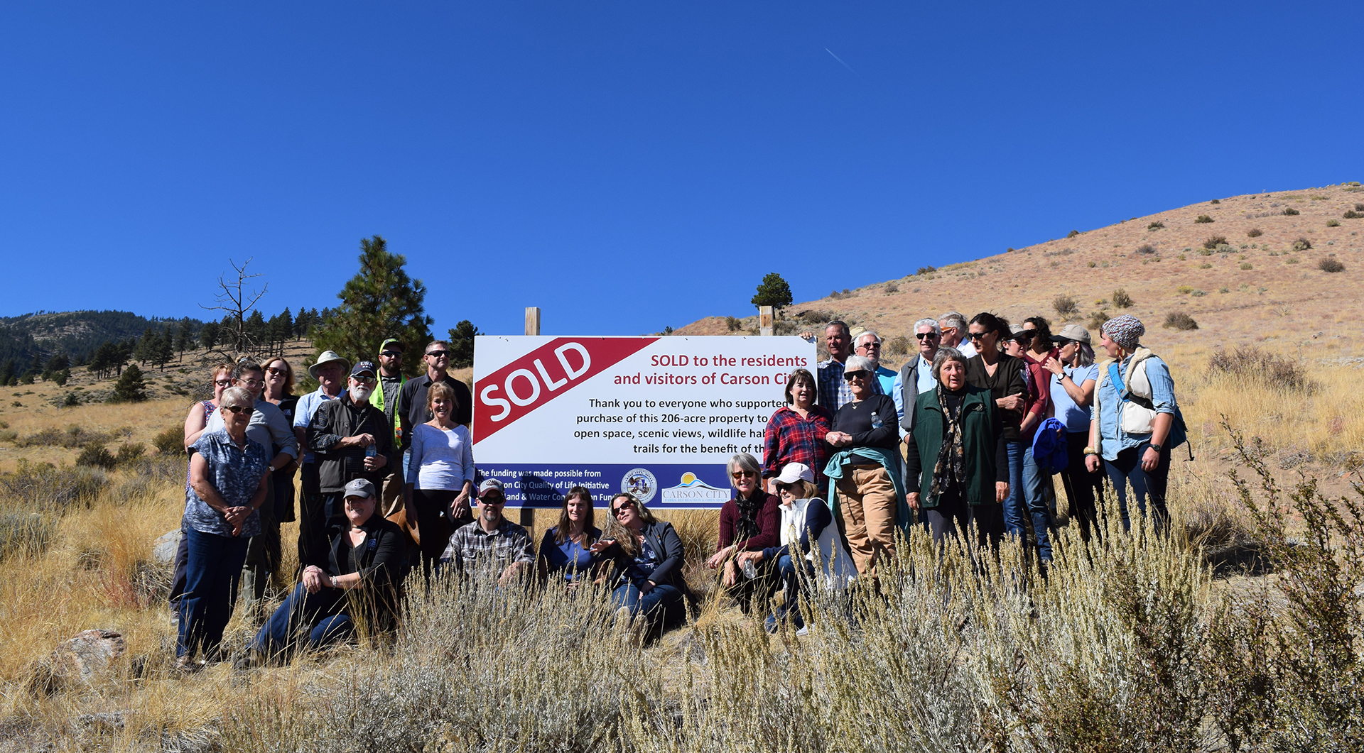 Group of volunteer at Ash Canyon