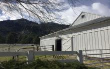 Jacks Valley Ranch white barn